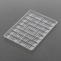 廣川 透明トレー 珍味 S-41 30482000 1ケース(3000個(100個×30))（直送品）