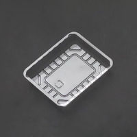 廣川 透明トレー 角トレー 12 30632500 1ケース(12000個(400個×30))（直送品）