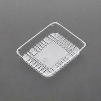 廣川 透明トレー 角トレー 86(深) 大袋入り 30640900 1ケース(10000個(1個×10000))（直送品）