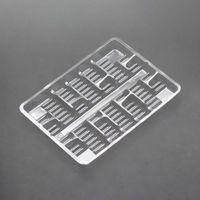 廣川 透明トレー KT-43 30699500 1ケース(4800個(200個×24))（直送品）