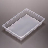 廣川 透明トレー パン箱 No.85 30732100 1ケース(1000個(100個×10))（直送品）