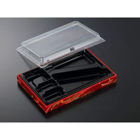 中央化学 折箱 CWA 27-17V 黒-ちぎり (ボ) 968669 1ケース(160個(20個×（直送品）