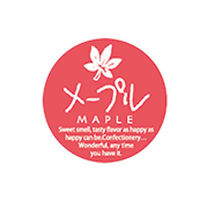 福重 ミニシール メープル G-747 1袋(200個)（直送品）