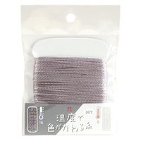 ハマナカ 温度で色がかわる糸 30°C 手編み糸 生成/グレー 3322-001 H3322-001 5玉（直送品）