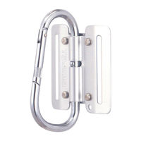 TJMデザイン 工具ホルダー折りたたみ式A型 シルバー AW-KHA-SL 1個（直送品）