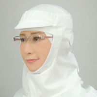 日本フィットフード 衛生用帽子 フィットフード FH-451W ホワイト M 00665578 1袋(5個)（直送品）