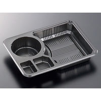 中央化学 冷麺容器 ND-21 BK 身 85738 1袋(50個)（直送品）