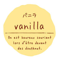 石渡 ラベル 味別 リングリンシール バニラ 16352 1ケース(200個)（直送品）