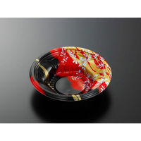 中央化学 どんぶり容器 CT うつわめし M18 かのかR-BK 身 277699 1袋(50個)（直送品）