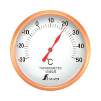 シンワ測定 温度計 Sー1 丸型 10cm 72689 1個（直送品）