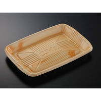 中央化学 発泡トレー CJ-1 ひのき内(N) 269266 1ケース(500個(50個×10))（直送品）