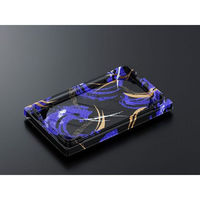 中央化学 寿司容器 HS はこ折 10-2 しおさいB-BK 身 339739 1ケース(600個(50個×12))（直送品）