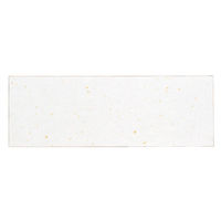 アーテック テーブルマット おてもとまっと 大 金銀霞み 白 (100枚入) KT-11 1ケース(100個(1個×100))（直送品）