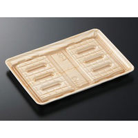 中央化学 鮮魚トレー CU-1L 木曽 164384 1ケース(900個(50個×18))（直送品）