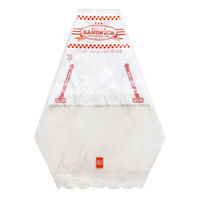 福重 サンドウィッチ袋 No.80 サンドイッチ ブロック穴 PB-16 1ケース(5000個(1000個×5))（直送品）