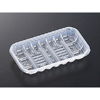 中央化学 透明トレー CH 14-8 C 20248 1ケース(3000個(100個×30))（直送品）