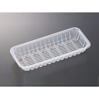 中央化学 透明トレー PP 25-11F 57570 1袋(100個)（直送品）