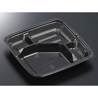中央化学 弁当容器 HSA 味里 20-20A BK 身 10124 1袋(50個)（直送品）