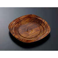 中央化学 弁当容器 CT グルメハウス M21 さやBR-BK 251264 1袋(50個)（直送品）