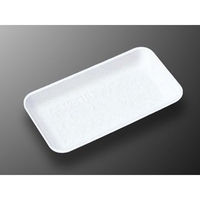 中央化学 発泡トレー CS19-11B (L)C-2 181057 1袋(100個)（直送品）