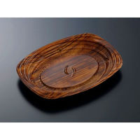 中央化学 弁当容器 CT グルメハウス D24 さやBR-BK 251181 1袋(50個)（直送品）