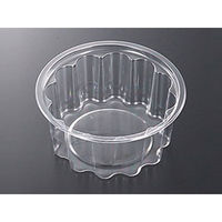 中央化学 透明カップ C-AP 菊丸カップ 129-430 本体 370114 1袋(50個)（直送品）