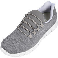 【ナースシューズ】シードコーポレーション スライドフィット BMZハンズフリーシューズ 22.5cm グレー PW1501 1足（直送品）