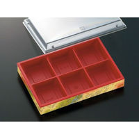 中央化学 折箱 CWH-角2.3-6 赤しののめ (ボ) 671891 1ケース(300個(20個×（直送品）