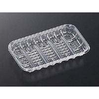 中央化学 透明トレー CH 15-9 O 20313 1袋(100個)（直送品）