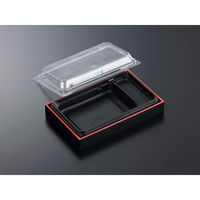 中央化学 折箱 CWAT 20-12S 黒-E赤黒 (ボ) 266809 1ケース(300個(20個×（直送品）