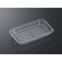 中央化学 透明トレー CSR・N20-12F O 191866 1ケース(1800個(100個×18))（直送品）