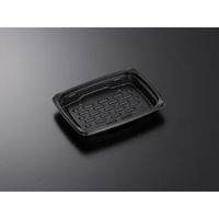 中央化学 軽食容器 CT デリトップ 18-13 BK 身 227801 1ケース(1200個(50個（直送品）