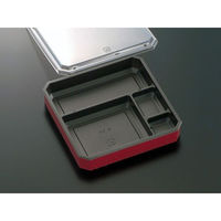 中央化学 折箱 CWH-6.5A 黒-くろべ赤 (ボ) 670935 1袋(20個)（直送品）