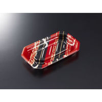 中央化学 軽食容器 TP デリグー 18-11 弓丸R 身 19828 1ケース(1200個(50個×24))（直送品）