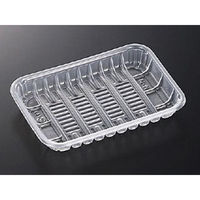 中央化学 透明トレー PP 19-13 25767 1袋(100個)（直送品）