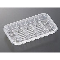 中央化学 透明トレー PP 15-9 25379 1袋(100個)（直送品）