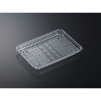 中央化学 透明トレー C-APG CSR 25-18E 273342 1袋(100個)（直送品）