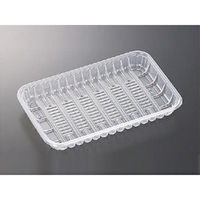 中央化学 透明トレー PP 25-16 26005 1袋(100個)（直送品）