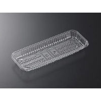 中央化学 透明トレー CSR・N25-10E O 8102 1ケース(1600個(100個×16))（直送品）