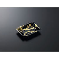 中央化学 刺身容器 CF かく鉢 15-11 松月BK-BK 身 928937 1袋(50個)（直送品）