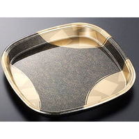 中央化学 寿司桶 DX 角桶 50 金砂目-BK 身 107144 1ケース(100個(10個×10))（直送品）