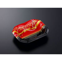 中央化学 どんぶり容器 SD 波音丼 K20-16浅 弦R-BK 身 291054 1袋(50個)（直送品）