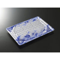 中央化学 刺身容器 漁台24-17 凍風B 身 00744052 1ケース(400個(50個×8))（直送品）