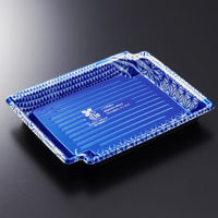 中央化学 刺身容器 BCF かく鉢 20-16 彰B-BK 身 15305 1袋(50個)（直送品）