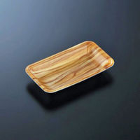 中央化学 発泡トレー CN 20-11F 木理BR内L 214924 1ケース(2400個(100（直送品）