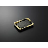 中央化学 寿司容器 CF にぎり L6 天竺BK-BK 身 196675 1袋(50個)（直送品）