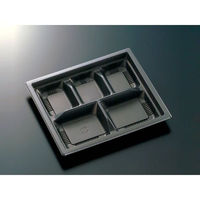 中央化学 弁当容器 CT WF-22I-27 BK 身 216671 1袋(50個)（直送品）