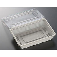 中央化学 弁当容器 CT HS-6N ボ付 150086 1ケース(1000個(100個×10))（直送品）