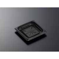 中央化学 軽食容器 CT 葵 11-11A BK 身 383737 1ケース(2000個(50個×40))（直送品）