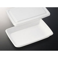 中央化学 弁当容器 8号 角丸折 共付 26419 1ケース(700個(50個×（直送品）